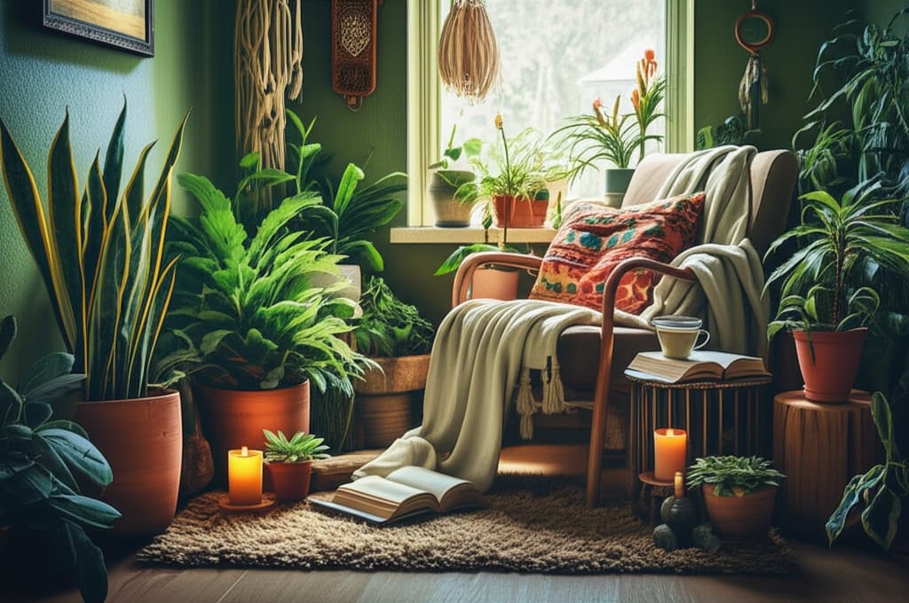 Imagem ilustrativa sobre Cantinho Verde Relaxante: Crie o Seu DIY!