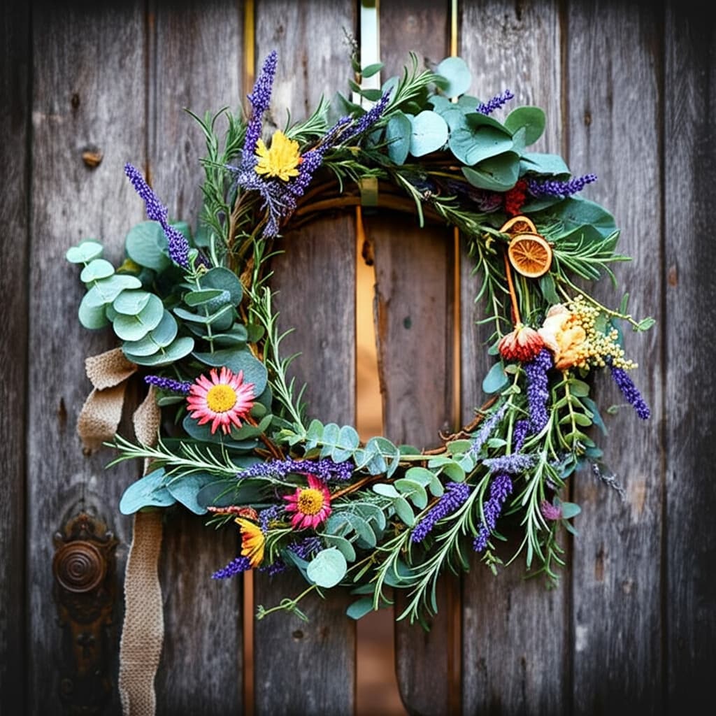 Imagem ilustrativa sobre DIY: Guirlanda Linda de Folhas e Flores!