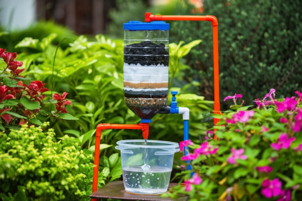 Imagem ilustrativa sobre Filtro Caseiro: Água pura para suas plantas!