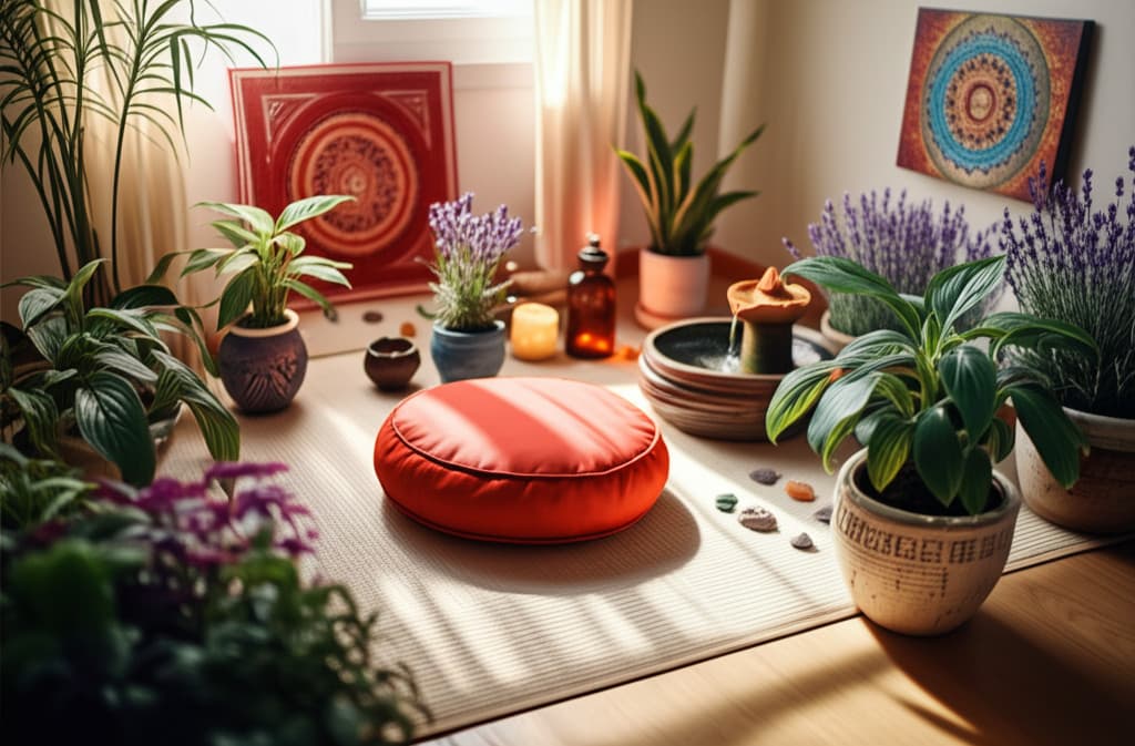 Imagem ilustrativa sobre Meditação & Plantas: Seu Espaço Zen DIY!
