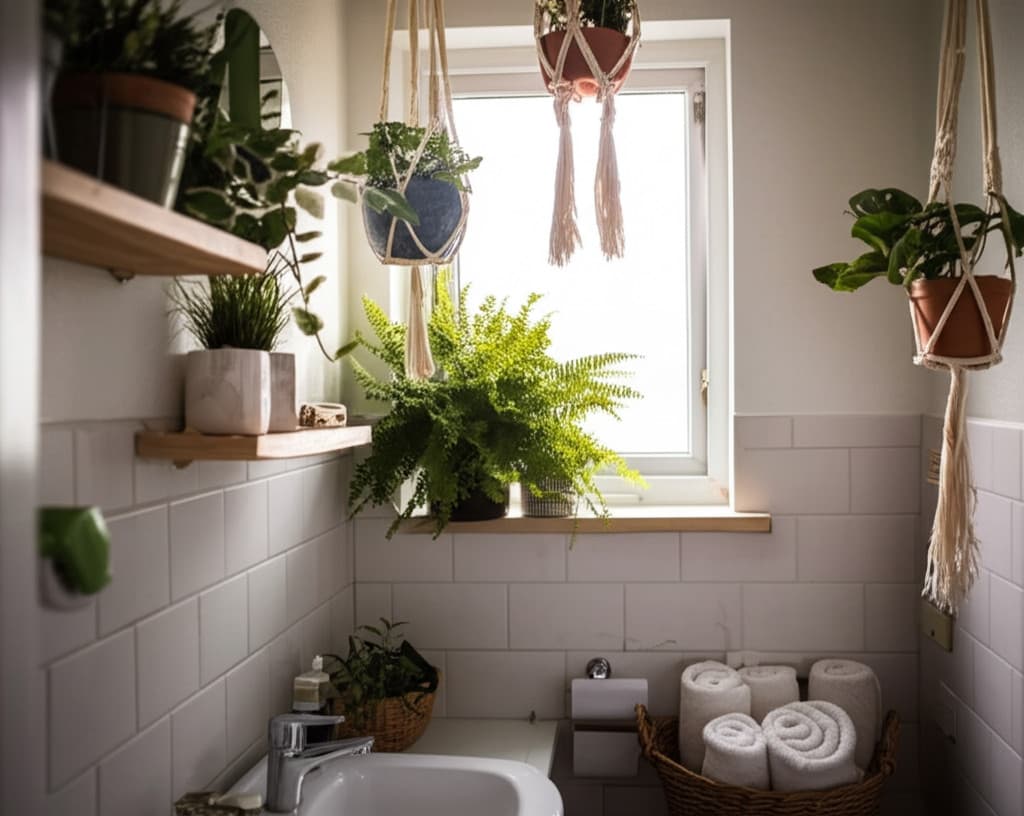 Imagem ilustrativa sobre Plantas no Banheiro: Decoração com Charme