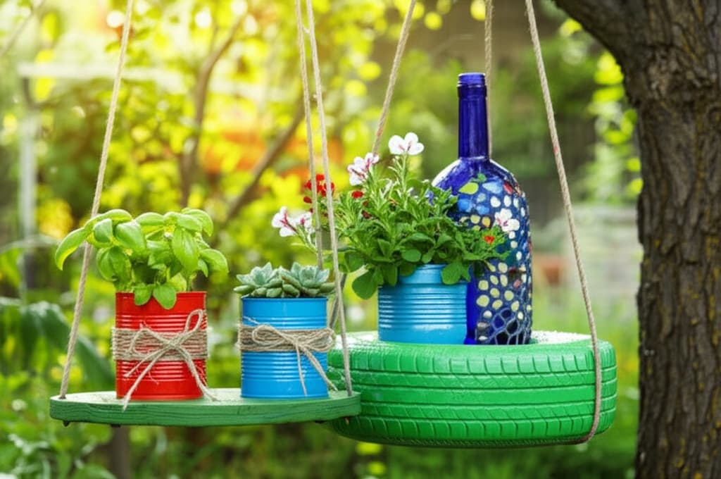 Imagem ilustrativa sobre Reutilizar: Vasos de Plantas Originais!