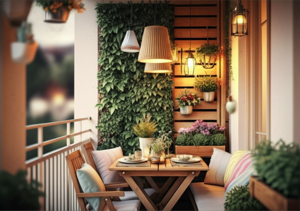 Imagem ilustrativa sobre Varanda Gourmet: Decoração com Plantas