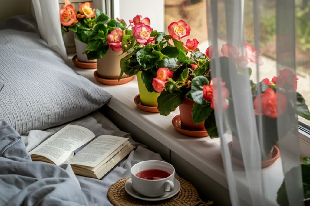Imagem ilustrativa sobre Begônias no Quarto: Paz e Cor!