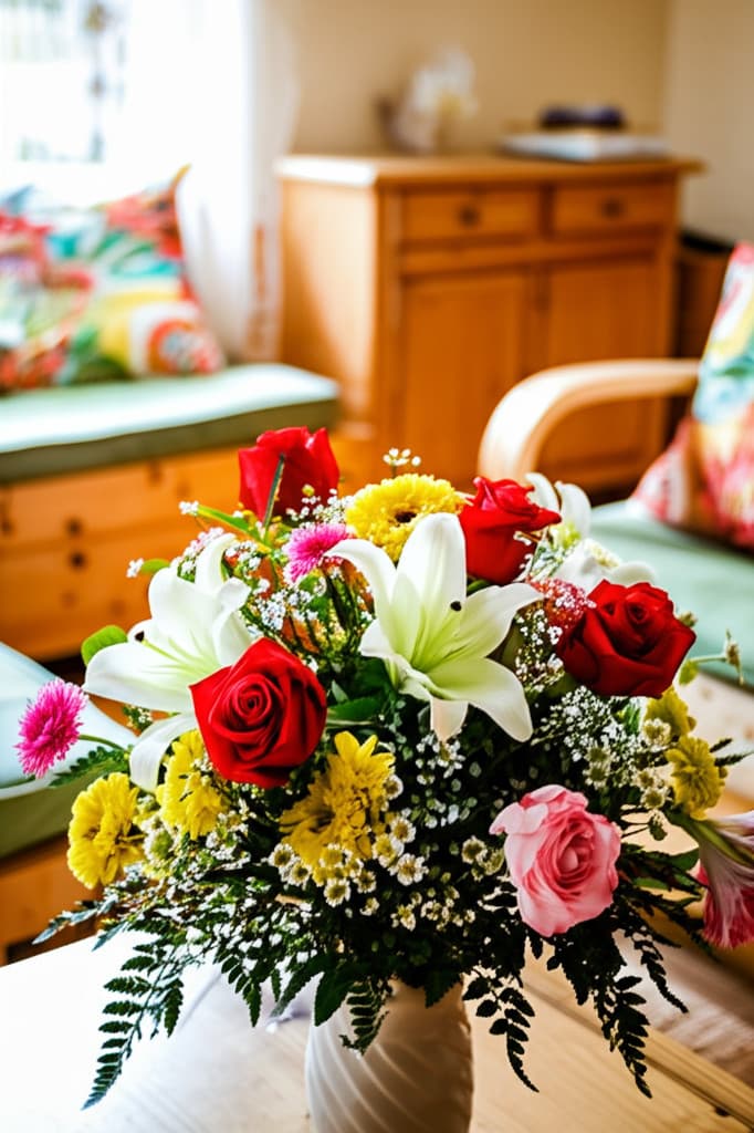 Imagem ilustrativa sobre Flores: Alegria e Cor para Sua Casa!