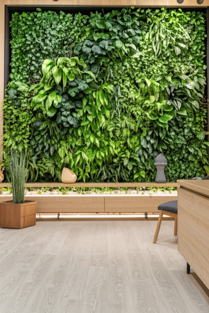 Imagem ilustrativa sobre Parede Verde: Como Criar a Sua em Casa!