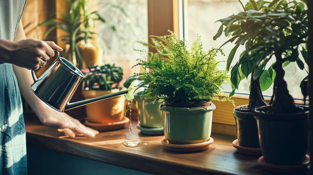 Imagem ilustrativa sobre Planta Feliz: Como Regar Sem Erro