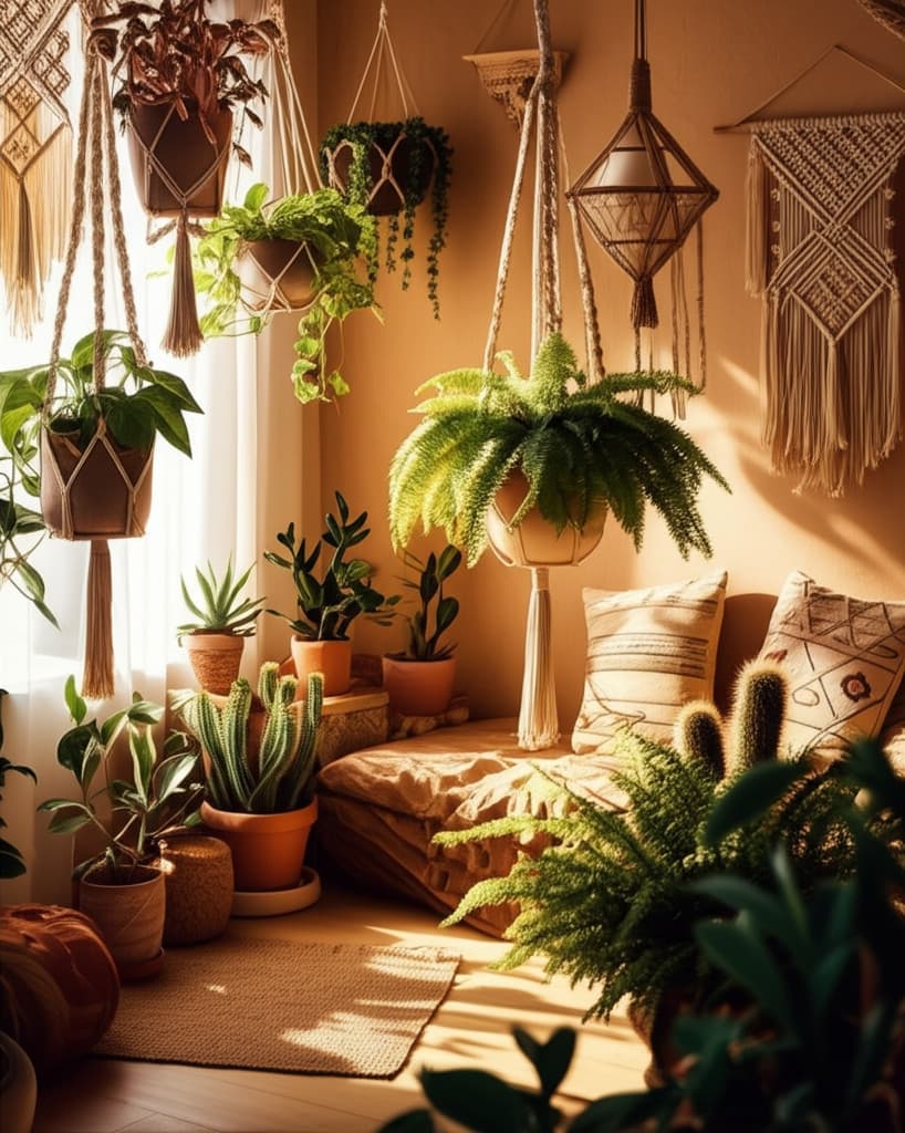 Imagem ilustrativa sobre Plantas Boho Chic: Decore com Estilo!
