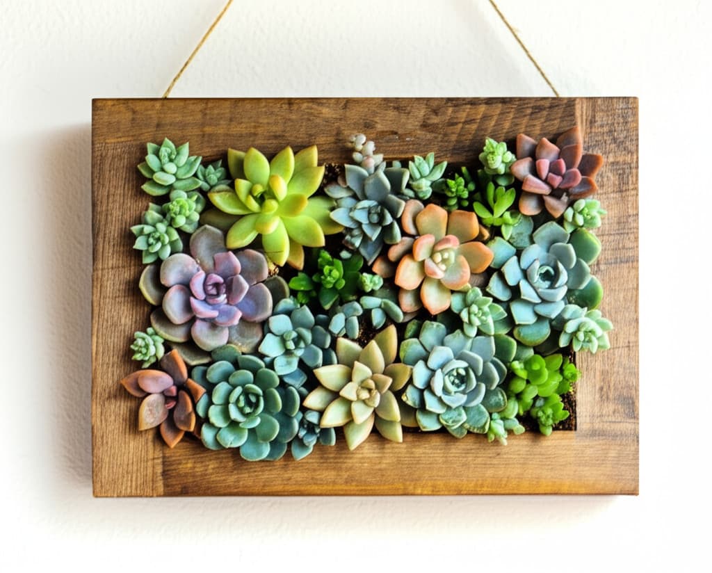 Imagem ilustrativa sobre Quadro Vivo: Suculentas em Arte!