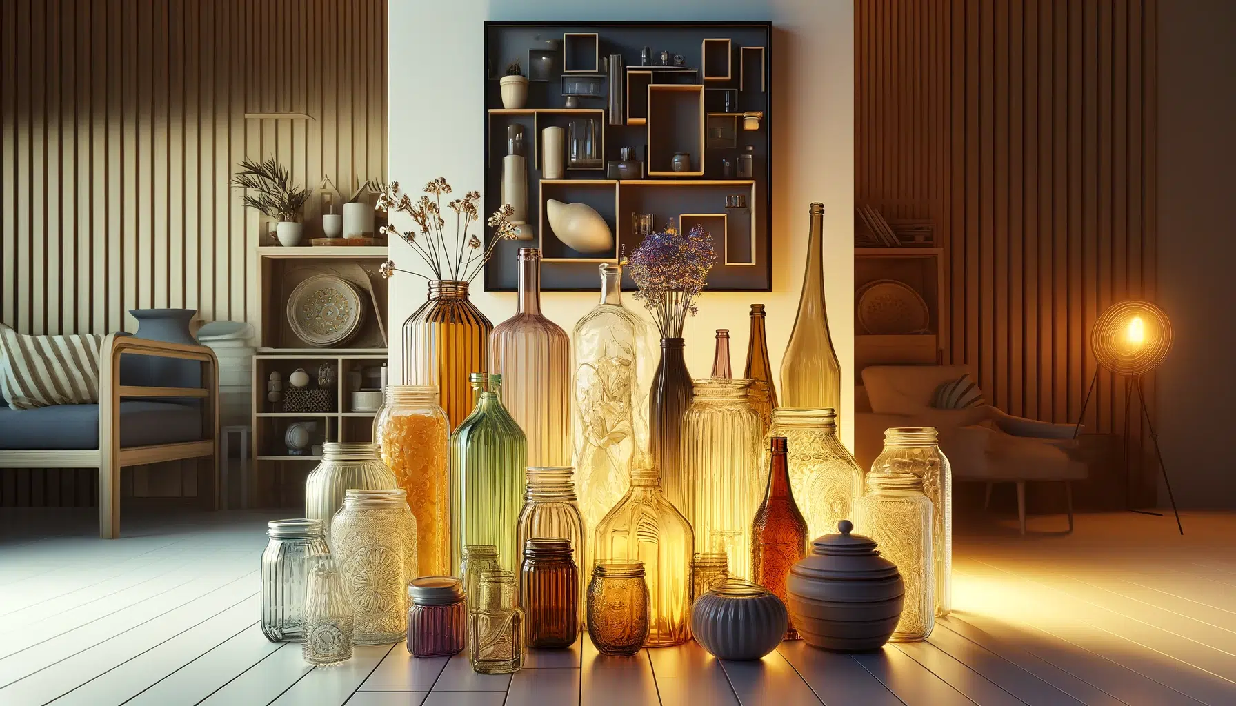 Reciclar é Chic: Ideias Criativas para Reaproveitar Vidros