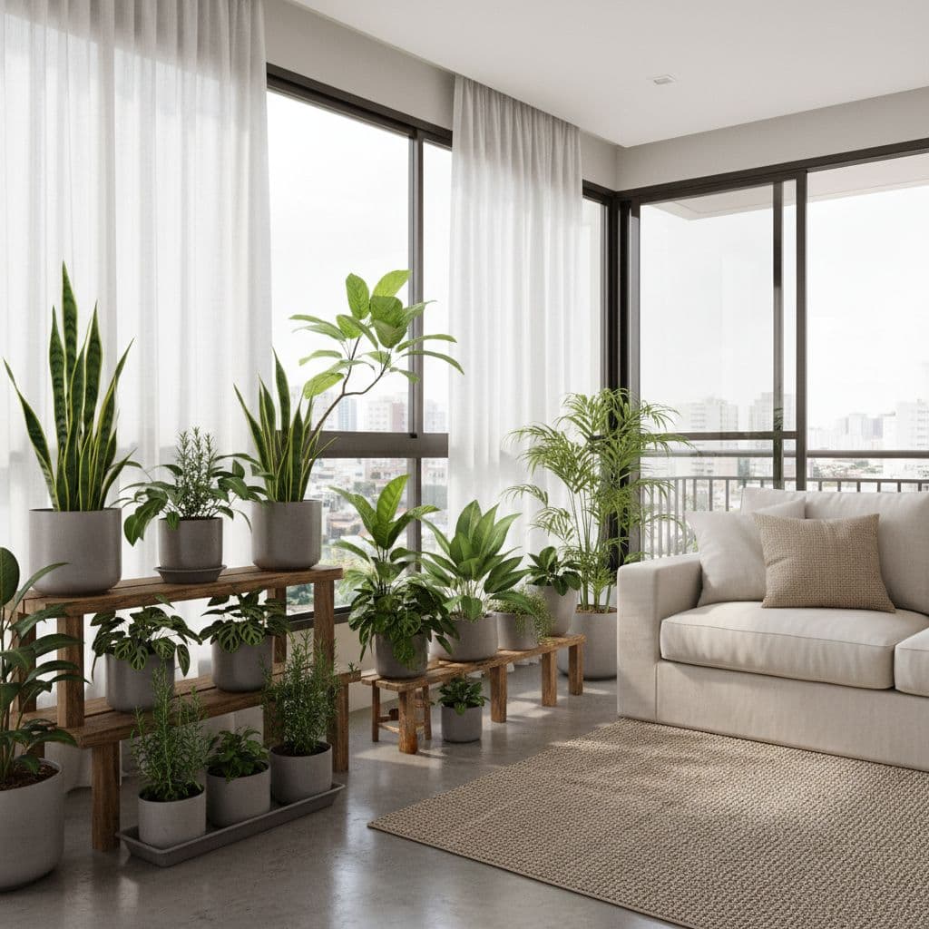 Como cultivar plantas interiores no Brasil