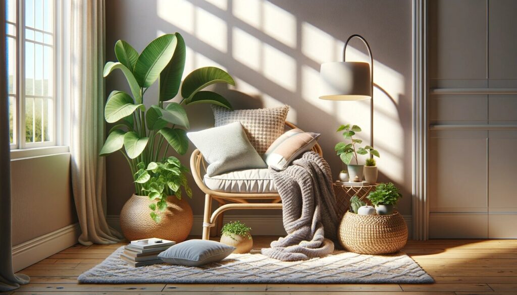 Cantinhos de Paz: Criando seu Refúgio em Casa