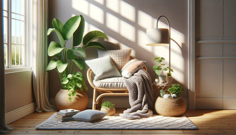 Cantinhos de Paz: Criando seu Refúgio em Casa