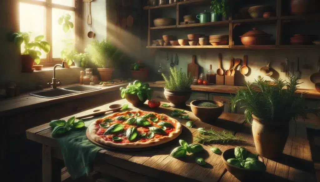 Cozinha Florida: Alecrim e Manjericão em Harmonia