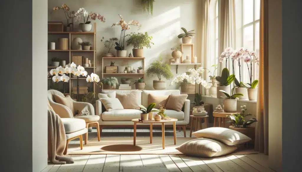 Orquídeas na Sala: Elegância e Vida no Lar