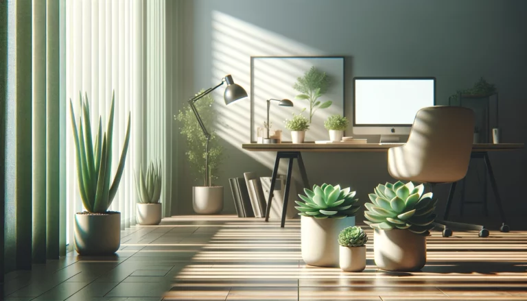 Suculentas no Escritório: Produtividade Verde