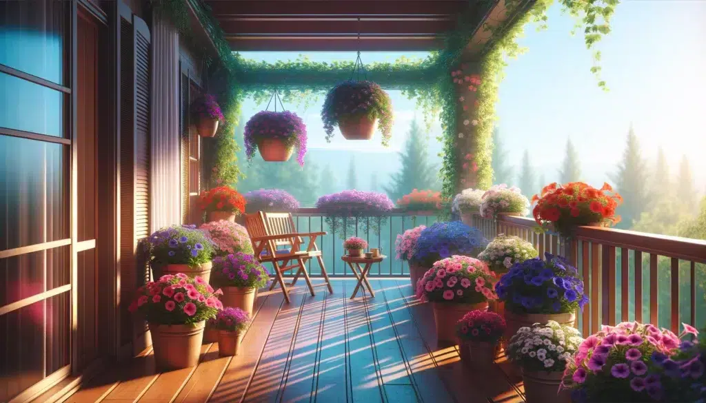 Varandas Vivas: Petúnias para Colorir o Dia