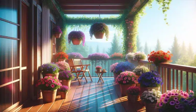 Varandas Vivas: Petúnias para Colorir o Dia