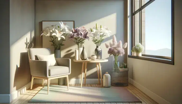 Cantinho do Lírio: Harmonia no Escritório