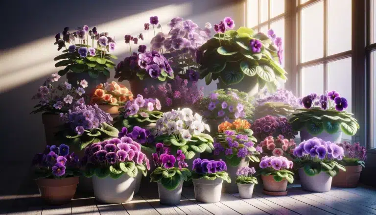 Janela de Violetas: Encanto Violeta