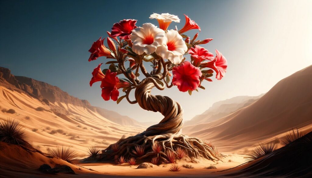 Rosa do Deserto: A Beleza Exótica de Uma Planta Surpreendente