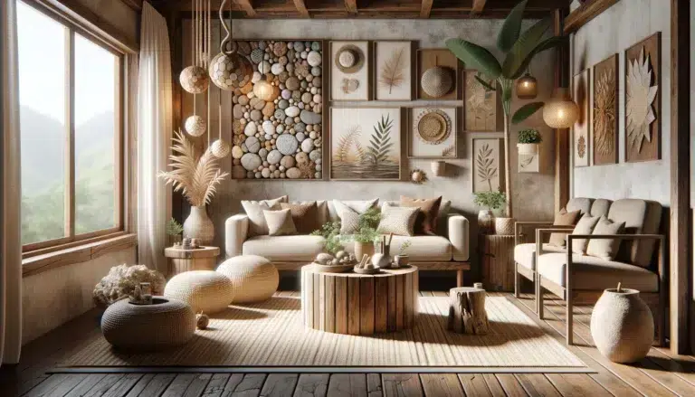 Toque Natural: Decoração com Elementos da Terra