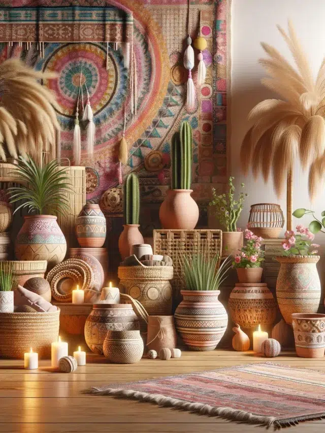 Boho Chic: Um Toque de Liberdade com Plantas