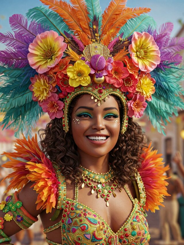 Flores Tropicais: A Cara do Carnaval Brasileiro