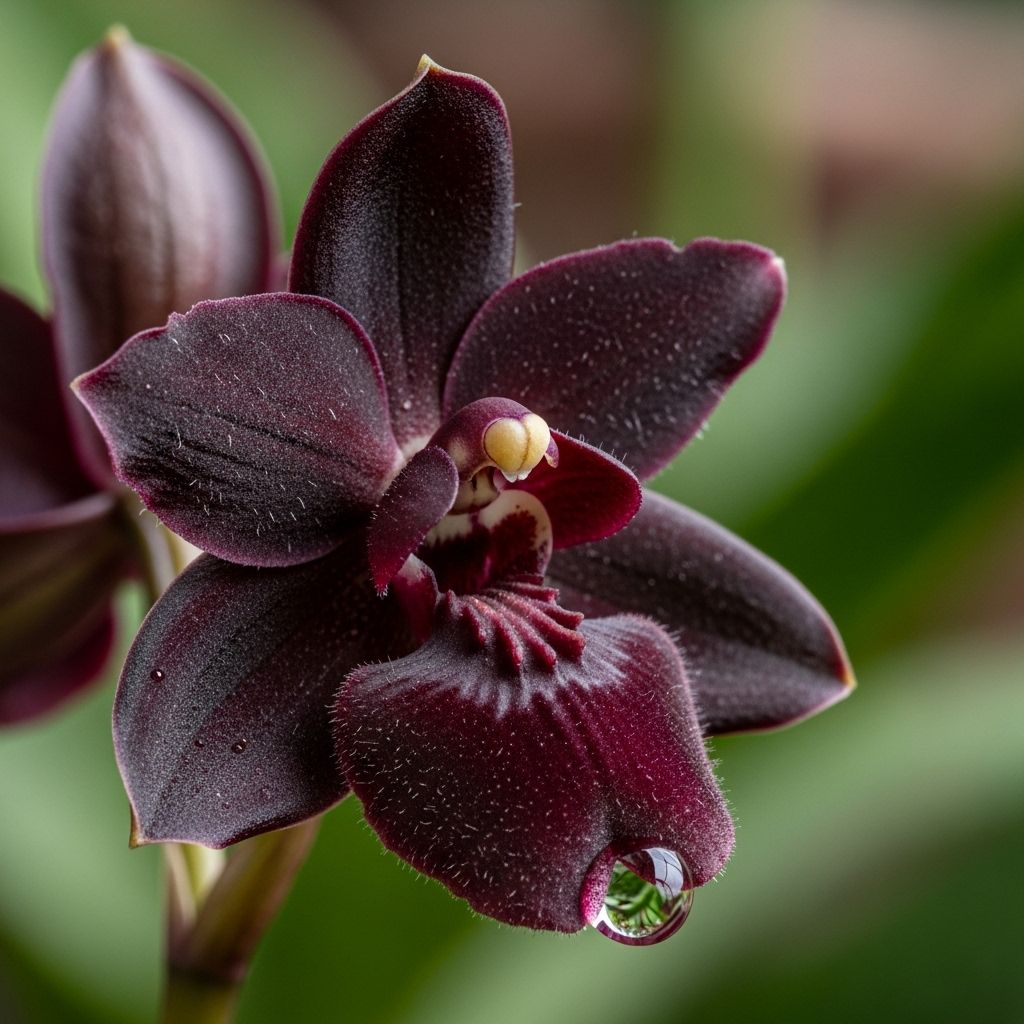 Como cuidar da Orquidea Negra?