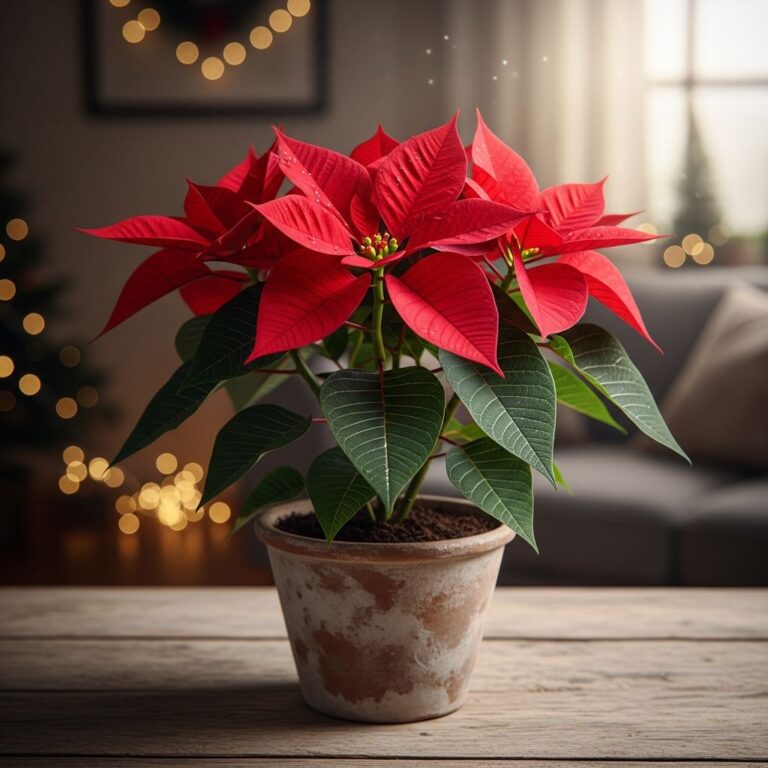 Como cuidar da flor natalina para durar mais?